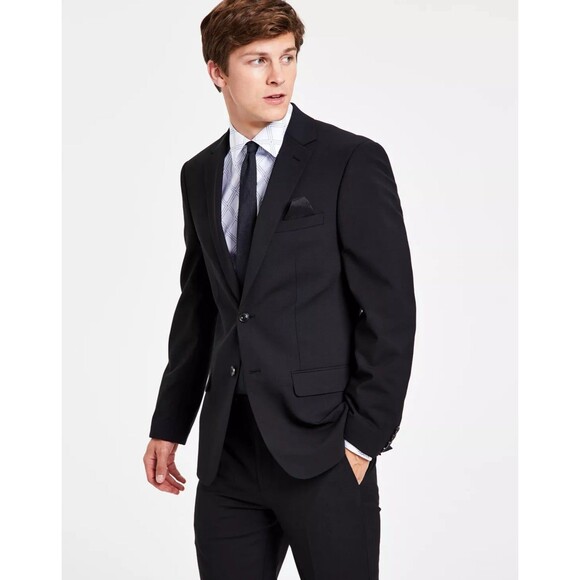 Bar III Men's Skinny Fit Wrinkle-Resistant Wool Suit Separate 36R - Picture 1 of 6